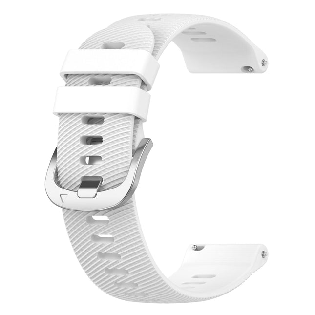 18mm Solid Color Silicone Watch Band, For Garminmove3S, For GarminActive S