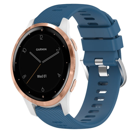 18mm Solid Color Silicone Watch Band, For Garminmove3S, For GarminActive S