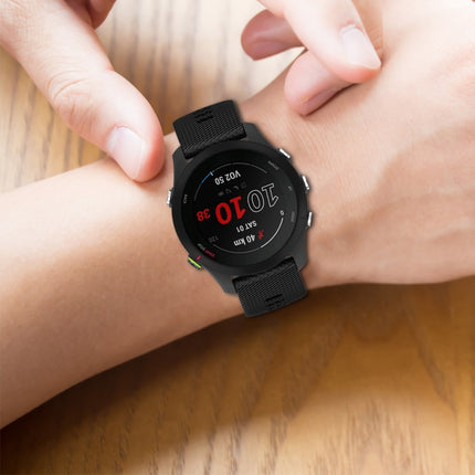 18mm Solid Color Silicone Watch Band, For Garminmove3S, For GarminActive S