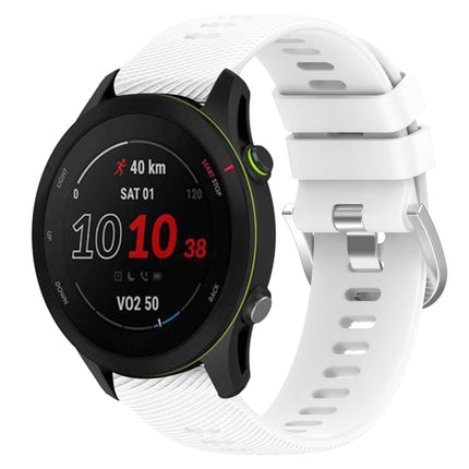 18mm Solid Color Silicone Watch Band, For Garminmove3S, For GarminActive S