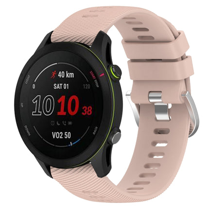 18mm Solid Color Silicone Watch Band, For Garminmove3S, For GarminActive S