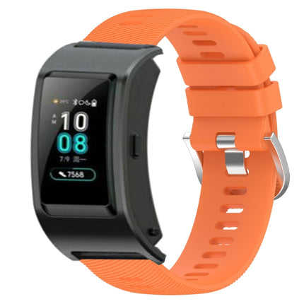 18mm Solid Color Silicone Watch Band, For Huawei Band B5, For Honor S1