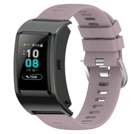 18mm Solid Color Silicone Watch Band, For Huawei Band B5, For Honor S1