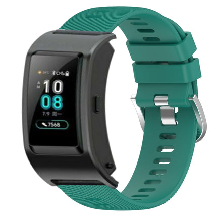 18mm Solid Color Silicone Watch Band, For Huawei Band B5, For Honor S1