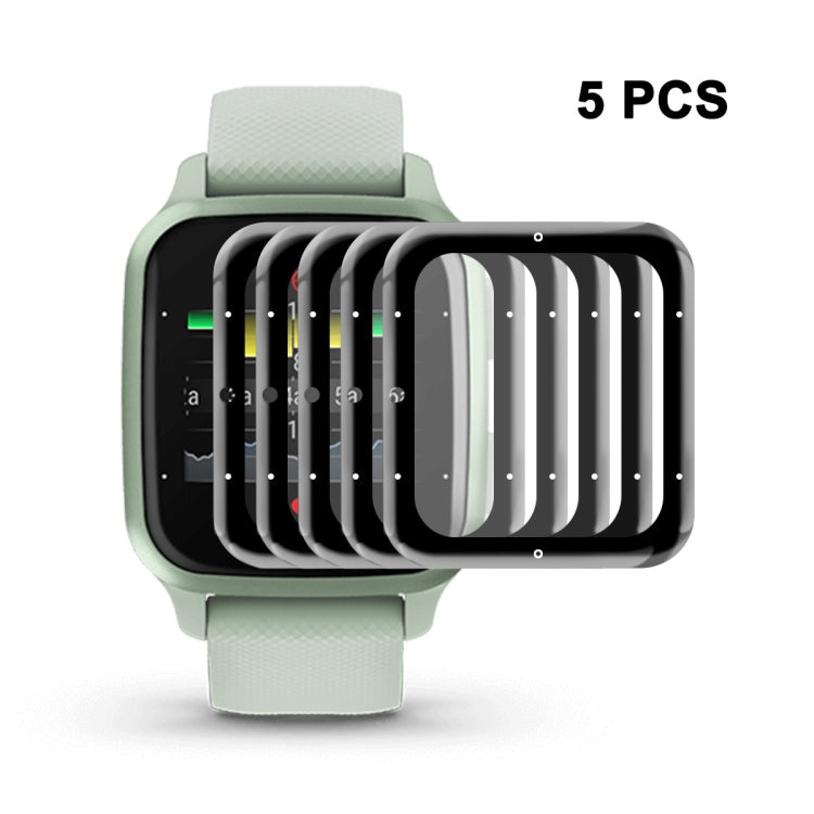 For Garmin Venu SQ 2 ENKAY 3D Full Coverage Soft PC Edge + PMMA HD Screen Protector Film, 1 PCS, 2 PCS, 5 PCS, 10 PCS