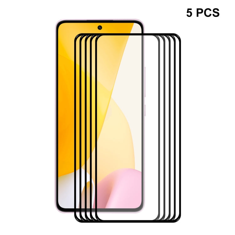 For Xiaomi 12 Lite ENKAY Full Glue 0.26mm 9H 2.5D Tempered Glass Full Film
