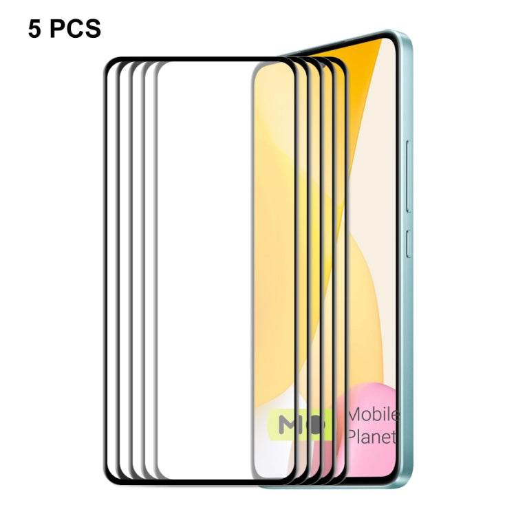 For Xiaomi 12 Lite ENKAY Full Glue Tempered Glass 6D Full Coverage Anti-scratch Protector
