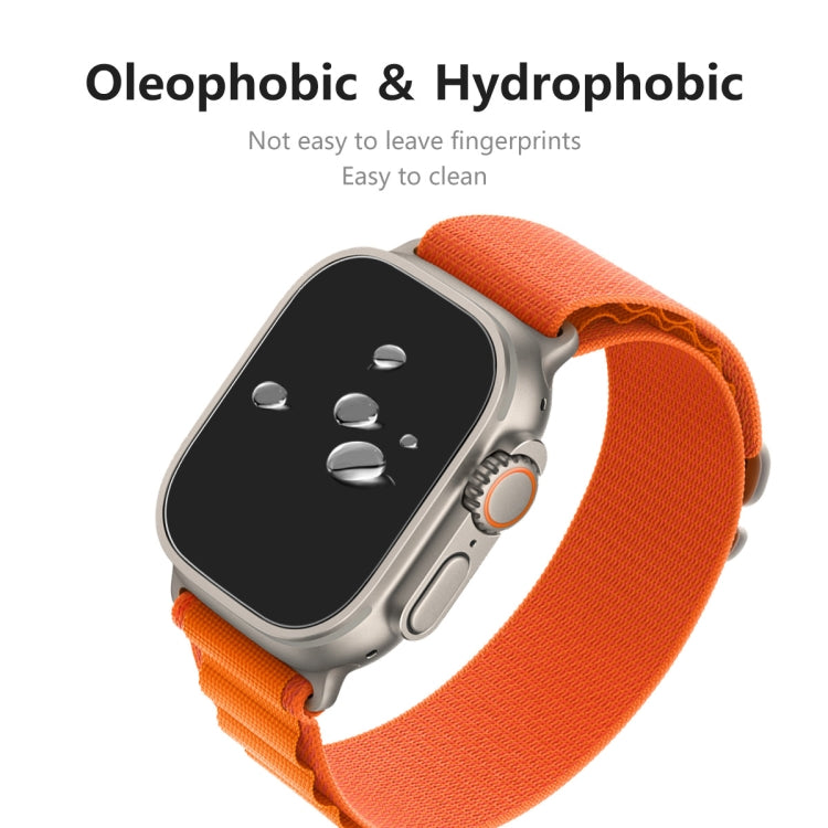 For Apple Watch Ultra / Ultra 2 / Ultra 3 49mm ENKAY 0.2mm 9H Tempered Glass Watch Film, 1pcs, 2pcs, 5pcs, 10pcs