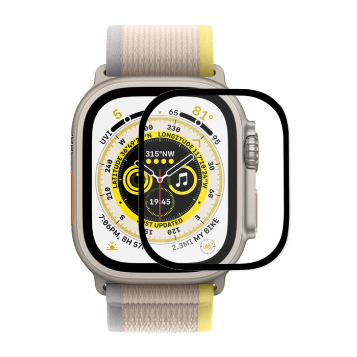 For Apple Watch Ultra 1 / 2 / 3 49mm ENKAY 9H Full Cover Tempered Glass Watch Film, 1pcs, 2pcs, 5pcs, 10pcs