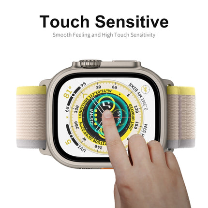 For Apple Watch Ultra 1 / 2 / 3 49mm ENKAY 9H Full Cover Tempered Glass Watch Film