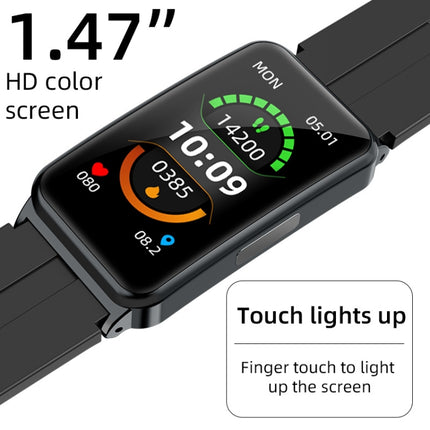 EP01 1.47 inch Color Screen Smart Watch,Support Heart Rate Monitoring/Blood Pressure Monitoring