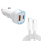 Type-C to Type-C Cable (White) / White