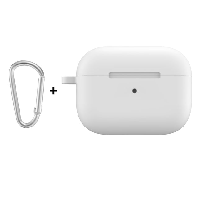 For Apple AirPods Pro 2 2022 ENKAY Thickened Silicone Protective Case with Keychain