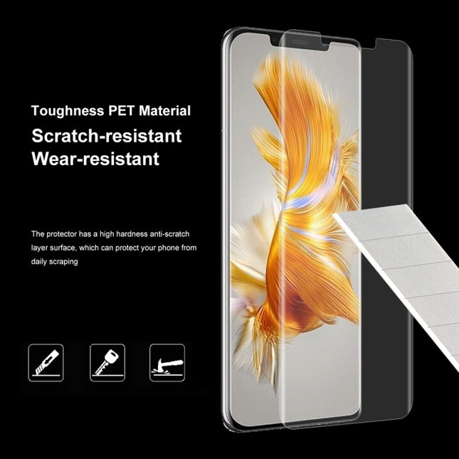 For Huawei Mate 50 Pro ENKAY 3D Curved Full Coverage PET Hot Bending Soft HD Flim, For Huawei Mate 50 Pro (1pc), For Huawei Mate 50 Pro (2pcs), For Huawei Mate 50 Pro (5pcs), For Huawei Mate 50 Pro (10pcs)