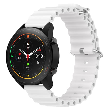 22mm Ocean Style Silicone Solid Color Watch Band, For Xiaomi MI Watch S1, For Xiaomi MI Watch S1 Pro