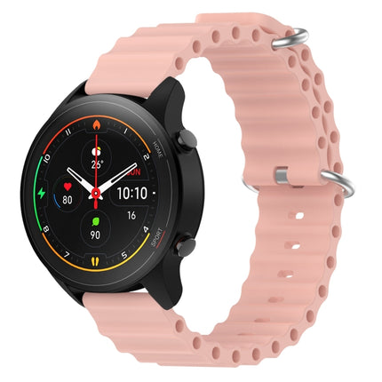 22mm Ocean Style Silicone Solid Color Watch Band, For Xiaomi MI Watch S1, For Xiaomi MI Watch S1 Pro
