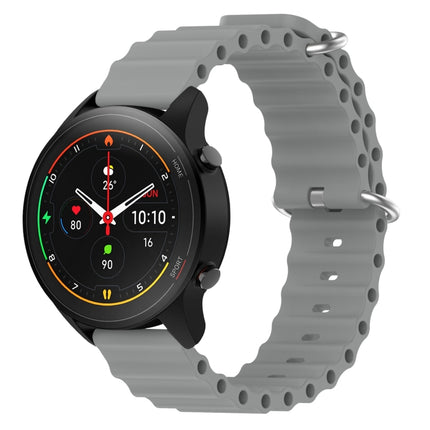 22mm Ocean Style Silicone Solid Color Watch Band, For Xiaomi MI Watch S1, For Xiaomi MI Watch S1 Pro