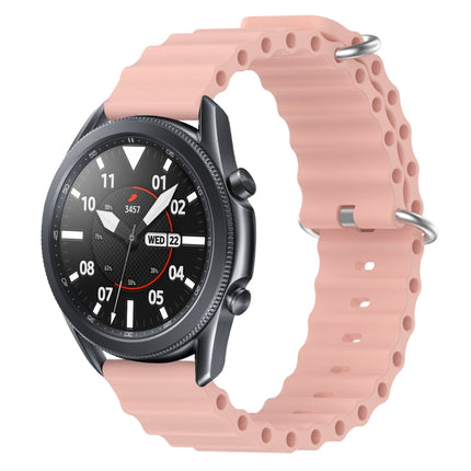22mm Ocean Style Silicone Solid Color Watch Band, For Samsung Galaxy Watch3 45mm, For Samsung Galaxy Watch 46mm