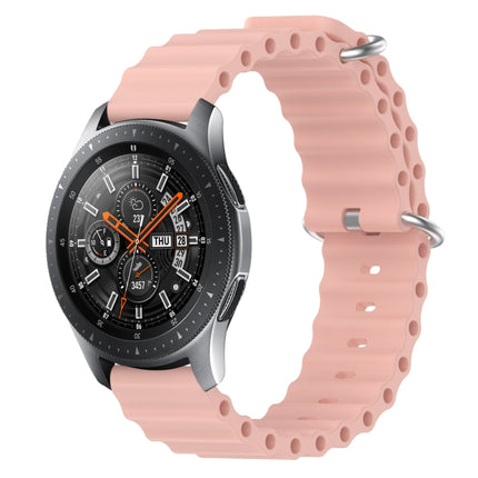 22mm Ocean Style Silicone Solid Color Watch Band, For Samsung Galaxy Watch3 45mm, For Samsung Galaxy Watch 46mm