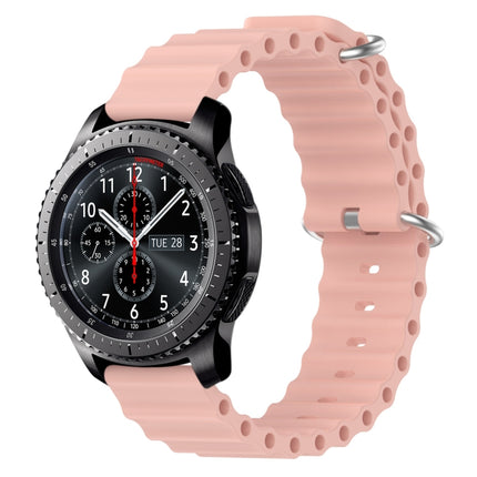 22mm Ocean Style Silicone Solid Color Watch Band, For Samsung Gear S3 Classic, For Samsung Gear S3 Frontier