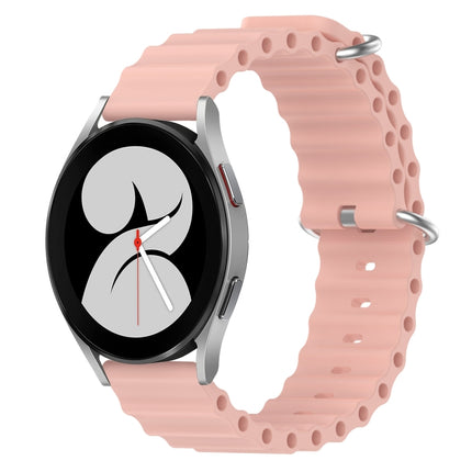 20mm Ocean Style Silicone Solid Color Watch Band, For Samsung Galaxy Watch 4 40mm, For Samsung  Galaxy Watch 4 Classic 42mm