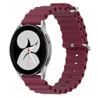 For Samsung Galaxy Watch 4 40mm / Wine Red