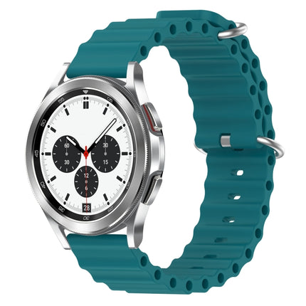 20mm Ocean Style Silicone Solid Color Watch Band, For Samsung Galaxy Watch 4 40mm, For Samsung  Galaxy Watch 4 Classic 42mm