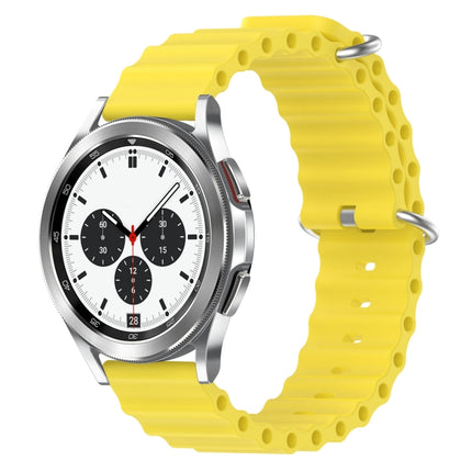 20mm Ocean Style Silicone Solid Color Watch Band, For Samsung Galaxy Watch 4 40mm, For Samsung  Galaxy Watch 4 Classic 42mm