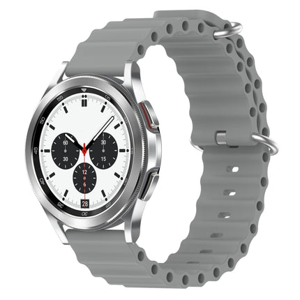 20mm Ocean Style Silicone Solid Color Watch Band, For Samsung Galaxy Watch 4 40mm, For Samsung  Galaxy Watch 4 Classic 42mm
