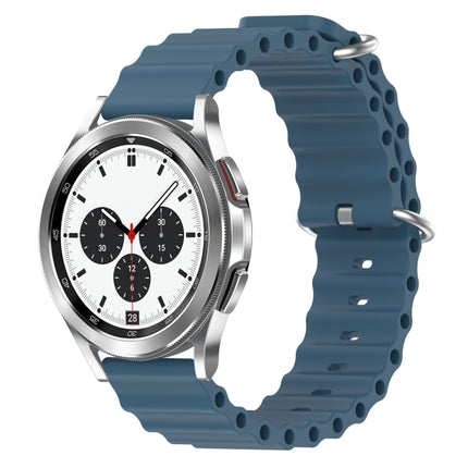 20mm Ocean Style Silicone Solid Color Watch Band, For Samsung Galaxy Watch 4 40mm, For Samsung  Galaxy Watch 4 Classic 42mm