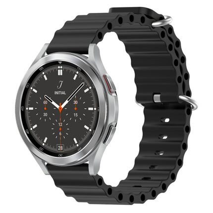 20mm Ocean Style Silicone Solid Color Watch Band, For Samsung  Galaxy Watch 4 Classic 46mm, For Samsung Galaxy Watch Active 2 40mm