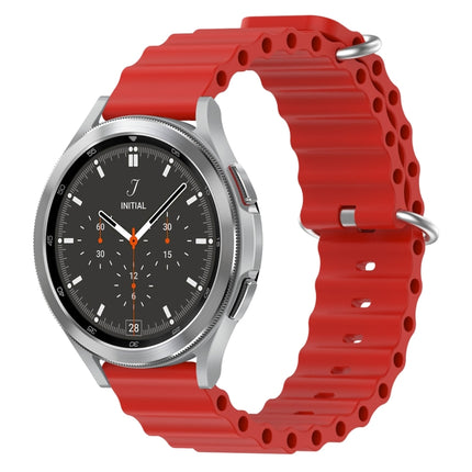 20mm Ocean Style Silicone Solid Color Watch Band, For Samsung  Galaxy Watch 4 Classic 46mm, For Samsung Galaxy Watch Active 2 40mm