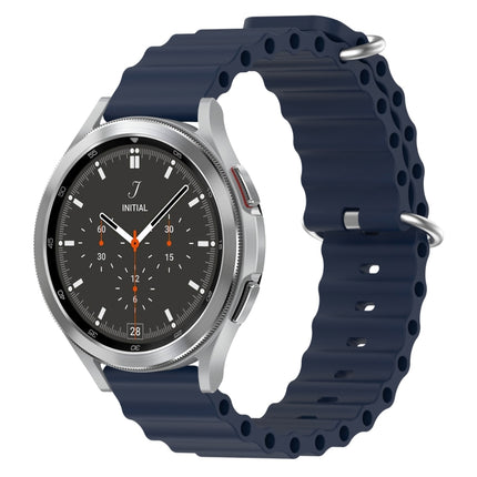 20mm Ocean Style Silicone Solid Color Watch Band, For Samsung  Galaxy Watch 4 Classic 46mm, For Samsung Galaxy Watch Active 2 40mm