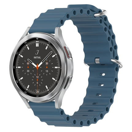 20mm Ocean Style Silicone Solid Color Watch Band, For Samsung  Galaxy Watch 4 Classic 46mm, For Samsung Galaxy Watch Active 2 40mm