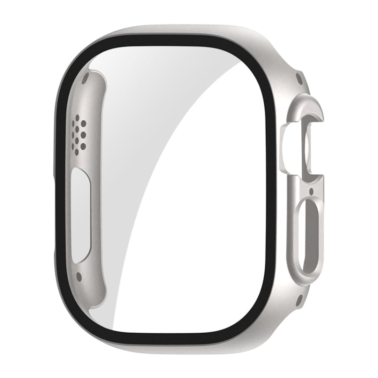 For Apple Watch Ultra / Ultra 2 49mm ENKAY PC Frame 9H Tempered Glass Case