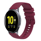 For Samsung Galaxy Watch Active2 40mm/44mm / Wine Red