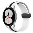 For Samsung Galaxy Watch 4 40mm / White+Black