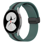 For Samsung Galaxy Watch 4 40mm / Olive Green+Black