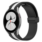 For Samsung Galaxy Watch 4 40mm / Black+White