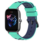 For Amazfit GTS 3 / Lime Green+Blue