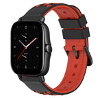 For Amazfit GTS 2E / Black+Red