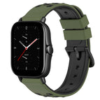 For Amazfit GTS 2E / Army Green + Black