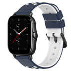 For Amazfit GTS 2E / Midnight Blue + White
