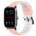For Amazfit GTS 2 Mini / Pink+White