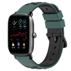 For Amazfit GTS 2 Mini / Olive Green+Black