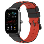 For Amazfit GTS 2 Mini / Black+Red