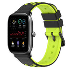 For Amazfit GTS 2 Mini / Black+Lime Green