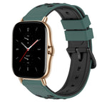 For Amazfit GTS 2 / Olive Green+Black