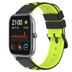 For Amazfit GTS / Black+Lime Green