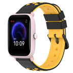 For Amazfit Pop Pro / Black+Yellow